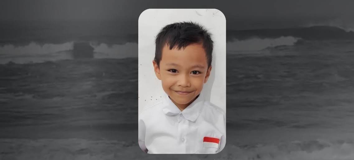 Duka Keluarga Windy Tri Widiyanto, Putranya Ditemukan Setelah Terseret Ombak Pantai Goa Cemara